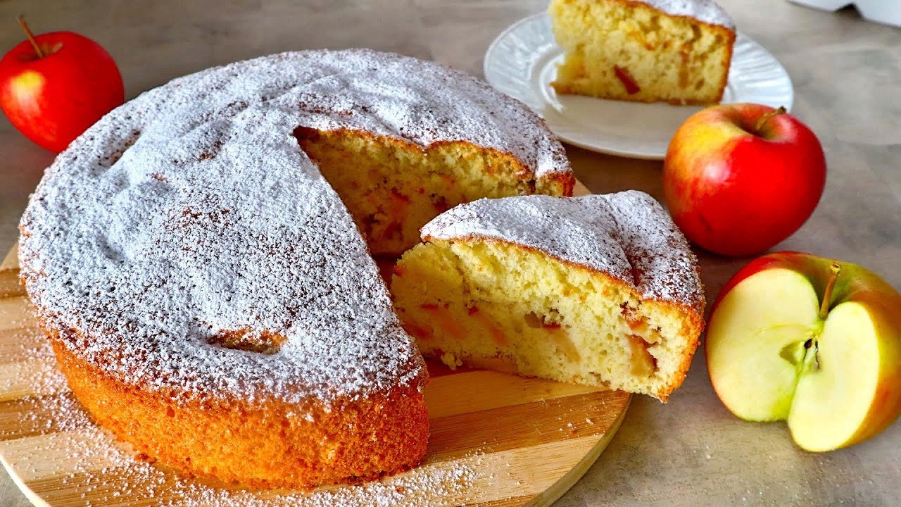 Рецепт простой шарлотки