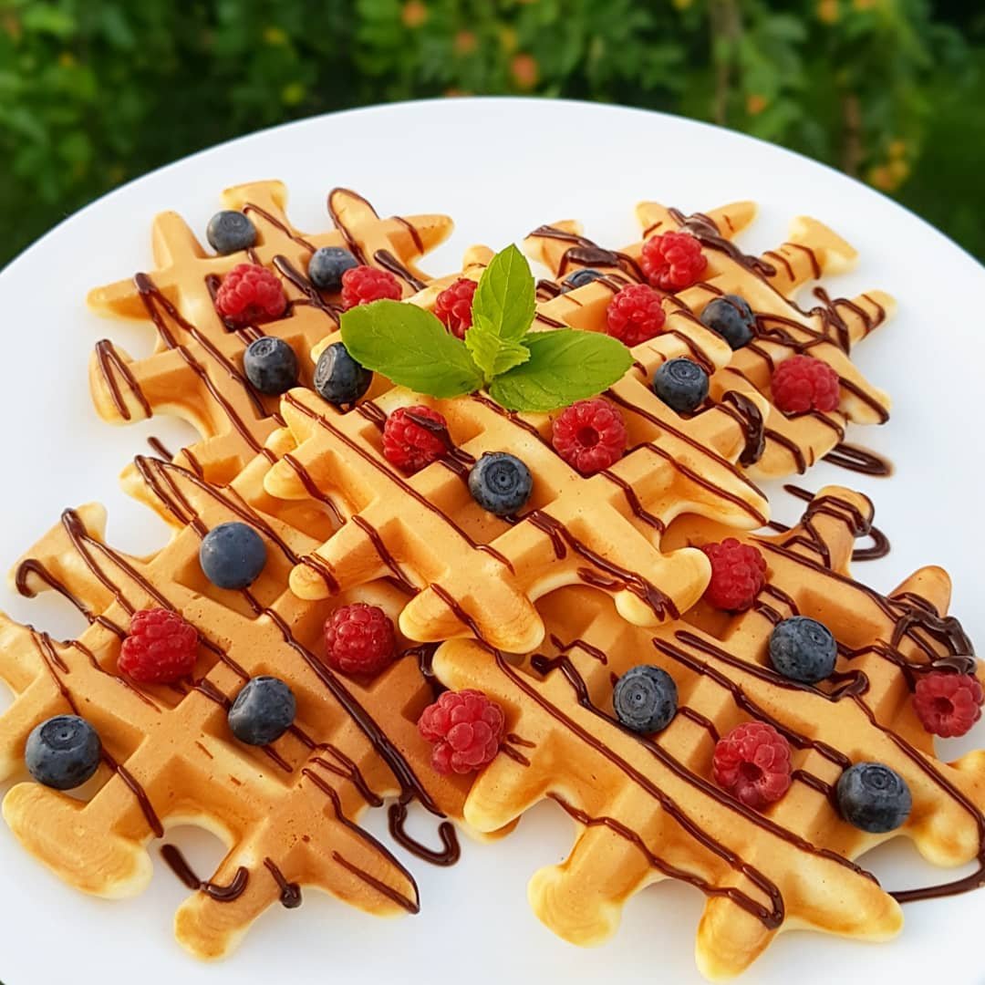 Рецепт пп-вафли вкусный и полезный десерт