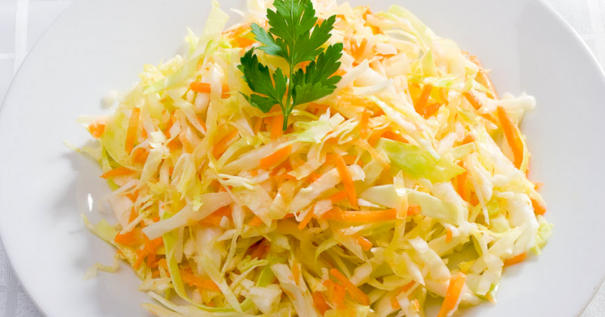 Рецепт салата из капусты простой, вкусный и полезный