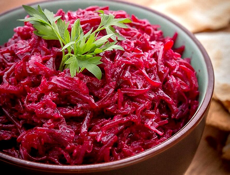 Простой рецепт салата из свеклы